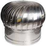 Unit� de ventilation et de refroidissement par turbine �olienne pour combles, surface en acier inoxydable ...