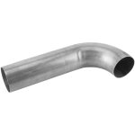 Universel 2. 5in court 90 degr�s en acier inoxydable tuyau d'�chappement mandrin coude coude tube voiture ...