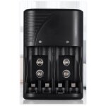 Universel direct chargeur de piles rechargeables pour aa / aaa et 9v, chargeur piles 6802 pour aa aaa ...