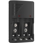 Universel direct chargeur de piles rechargeables pour aa / aaa et 9v, chargeur piles pour aa aaa ni - ...