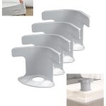 Universel linge de lit fixations - antid�rapant housse de matelas fixations pour toutes les tailles de ...