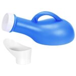 [jamais utilis]urinal portable avec couvercle - 1000 ml - pour homme et femme - avec couvercle - unisexe ...