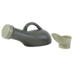 Urinoir homme femme portable unisexe: pistolet urinal avec bouchon poignee bouteille urinoire pipi pissoir ...