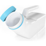 Urinoirs pour hommes par tilcare (paquet de 1) avec bouchon qui rayonne dans le noir - bouteille d'urine ...