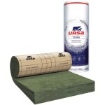 Ursa - laine de verre mrk 40 revtu, rouleau 6m, paisseur 200mm, r 5. 00
