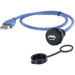 Usb 2. 0 type a embase femelle de chassis encitech 1310 - 1018 - 02 m22 1 pc(s) x383901 Usb 2. 0 type a embase femelle de chassis encitech 1310 - 1018 - 02 m22 1 pc(s) x383901