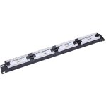 Utp 24 port rj45 panneau de brassage support mural pour cble rack outil connecteur lan ethernet adaptateur ...