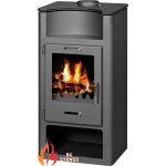 V05 - po�le � bois elegance ? 9, 15 kw design raffin� et chauffage efficace