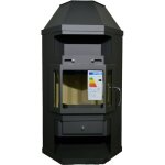 V05 - pole  bois panama a ? 9 kw design moderne et chauffage efficace