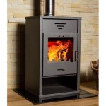 V05 - po�le � bois triumph - 15 kw puissance maximale et performances pour grands espaces