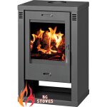 V05 - po�le � bois verona - 9, 15 kw puissance �lev�e et style �l�gant pour votre int�rieur