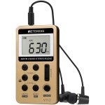 V112 mini radio fm de poche, radio portable, fm am, rechargeable walkman, rveill, prise casque, d'extrieur, ...