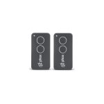 V2 phox 2 contrat 47 - lot de 2 tlcommandes 2 boutons pour portails et garages - rolling code - 433, ...