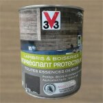 V33 - imprégnant protecteur lambris et boiseries gris taupe 1 l V33 - imprégnant protecteur lambris et boiseries gris taupe 1 l