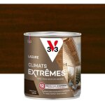 V33 lasure v33 climats extrmes 12 ans chne fonc satin 0. 75 l