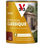 Lasure protection classique v33 acajou satin - 0, 75l