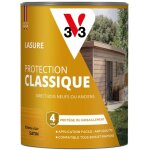 V33 - lasure protection classique chêne clair satin - 0, 75l V33 - lasure protection classique chêne clair satin - 0, 75l