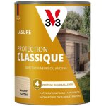 Lasure protection classique v33 incolore satin - 0, 75l