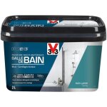 Peinture multi - mat�riaux salle de bain v33 deco lab bleu lagon 2 l