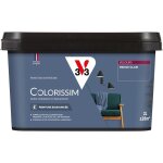 V33 - peinture murale intrieure colorissim indigo clair velours 2l