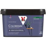 V33 - peinture murale intrieure colorissim indigo gris satin 2, 5l