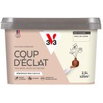 V33 - peinture murale intérieure coup d'éclat® toile de coton mat poudré 2, 5l V33 - peinture murale intérieure coup d'éclat® toile de coton mat poudré 2, 5l