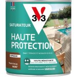 V33 - saturateur haute protection biosourcé teck brun mat - 0, 75l V33 - saturateur haute protection biosourcé teck brun mat - 0, 75l