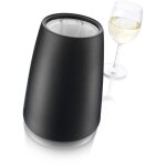 Vacuvin - seau refroidisseur  vin noir - active cooler wine elegant black