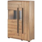 Vaisselier 2 portes avec led louis bois