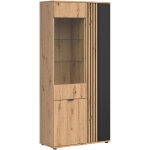 Vaisselier 3 portes ezra bois