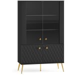 Vaisselier 4 portes mano� noir