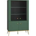 Vaisselier 4 portes thalia vert Vaisselier 4 portes thalia vert