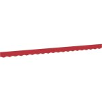 Bande de auvent rouge 4. 3 x 0. 2 m toile vidaxl
