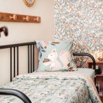 Altobuy - valdy - couette imprim�e for�t 240x220 cm + 2 taies d'oreiller 60x60 cm