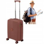 Valise cabine rose gold - petite, id�ale pour les voyages, �l�gante, tendance et pratique, sur roulettes. ...