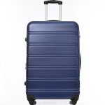 Valise - jaerliub - 75cm - coque rigide en abs - 4 roulettes 360� - cadenas � combinaison