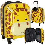 Valise de voyage enfant � roulettes girafe