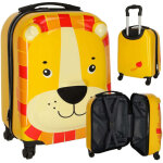 Valise de voyage enfant a roulettes lion