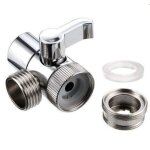 Valve inverseur de douche 3 voies robinet inverseur diverter rechange adaptateur de douche robinet valve ...