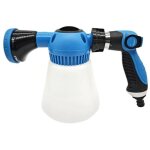 Euro vanadium - pistolet à mousse 2 en 1 - 900ml - 6 jets réglables - nettoyage voiture et jardin Euro vanadium - pistolet à mousse 2 en 1 - 900ml - 6 jets réglables - nettoyage voiture et jardin