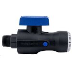 Vanne 1 / 4 tour encliquetable tekplass pe 25 - mle 3 / 4'' (20 / 27) sans prise de purge