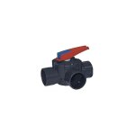 Cepex - vanne 3 voies manuelle 50 / 63 mm Cepex - vanne 3 voies manuelle 50 / 63 mm