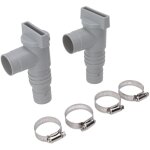 Vanne d'arrt de piscine en pvc, installation simple, vannes plongeuses de remplacement pour tuyau de ...