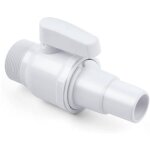 Vanne � boisseau sph�rique econoline � deux voies de remplacement, compatible avec le filtre de piscine ...