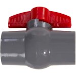 Vanne � boisseau sph�rique en pvc pour tuyau d'alimentation en eau avec prise coulissante pour �quipement ...