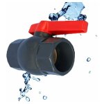 Vanne à boisseau sphérique en pvc - valve d'alimentation en eau en u - compact femelle - valve à boisseau ... Vanne à boisseau sphérique en pvc - valve d'alimentation en eau en u - compact femelle - valve à boisseau ...