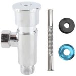 Vanne de chasse d'urinoir d'urine manuelle en alliage de zinc � temporisation bouton - poussoir vanne ...