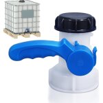 Vanne cuve 1000l plastique, adaptateur ibc, ibc adaptateur universel, pour robinet de vidange, citerne ...