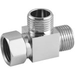 Vanne de d�rivation � 3 voies pour douche g 1 / 2  douchette � douche bras de douche en forme t remplacement ...