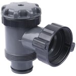 Vanne de entre / sortie , pompe de filtre de piscine hors sol, pices, pour tuyau de 38mm lot de 2 - ...